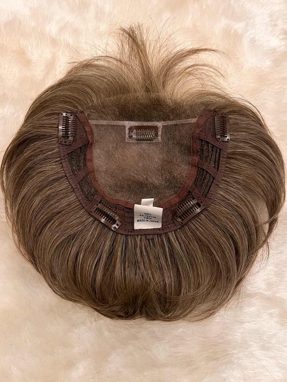 Raquel Welch Lace Front Hair Topper Monofilament Top Retail $250
